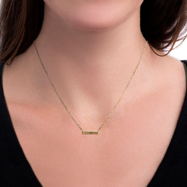 Sterling Silver Pendant Necklace with Inspirational Gift Box