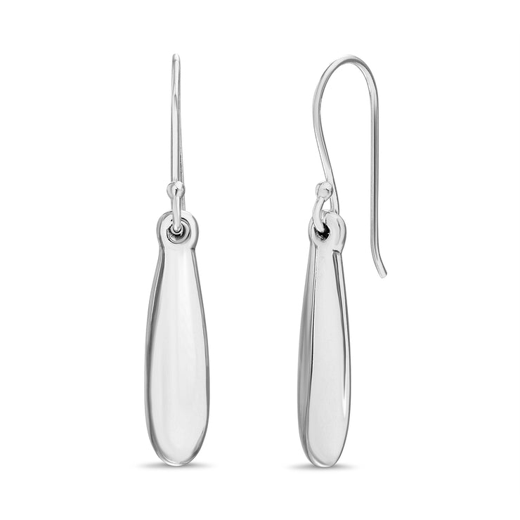 Dangle Drop Bar Earrings in Sterling Silver