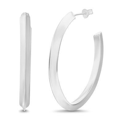 Sterling Silver Hoop Earring