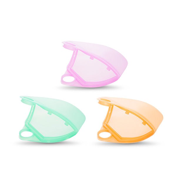 Life Stylus 3 Pack Silicone Gel Face Mask Holder
