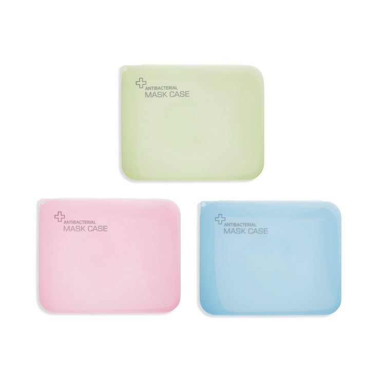 Life Stylus 3 Pack Square Plastic Face Mask Holder