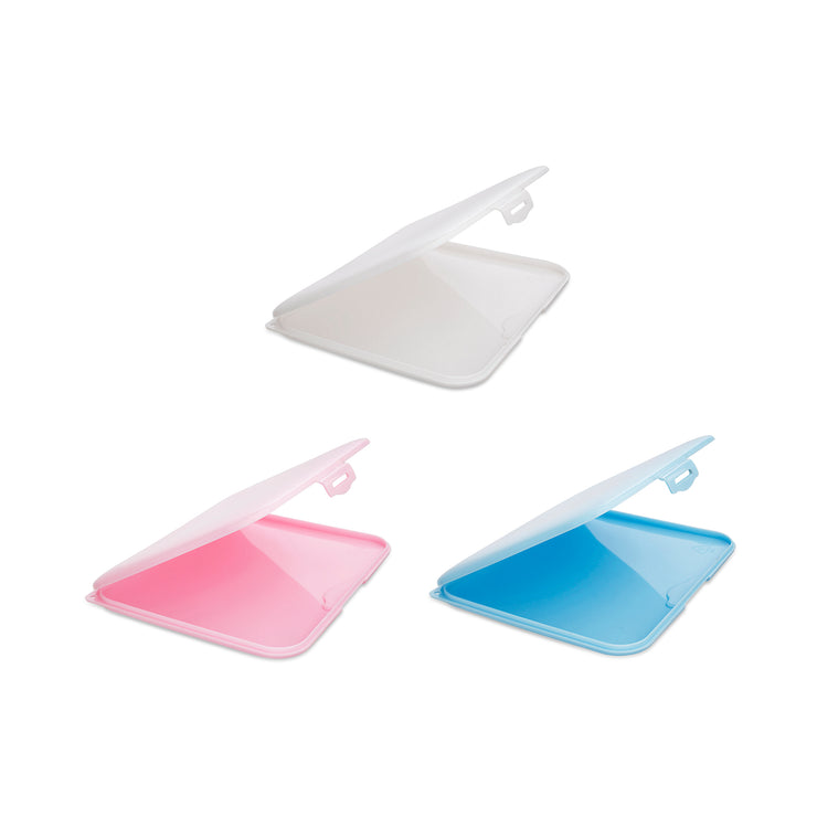 Life Stylus 3 Pack Square Plastic Face Mask Holder