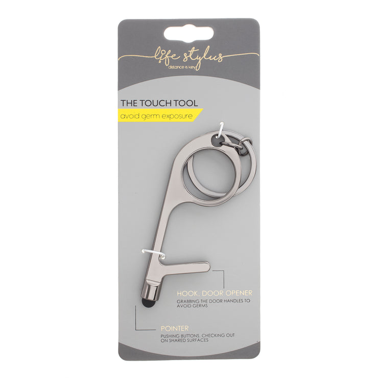 Life Stylus Door Opener, Button Pusher, Stylus, Contact-Free Keychain