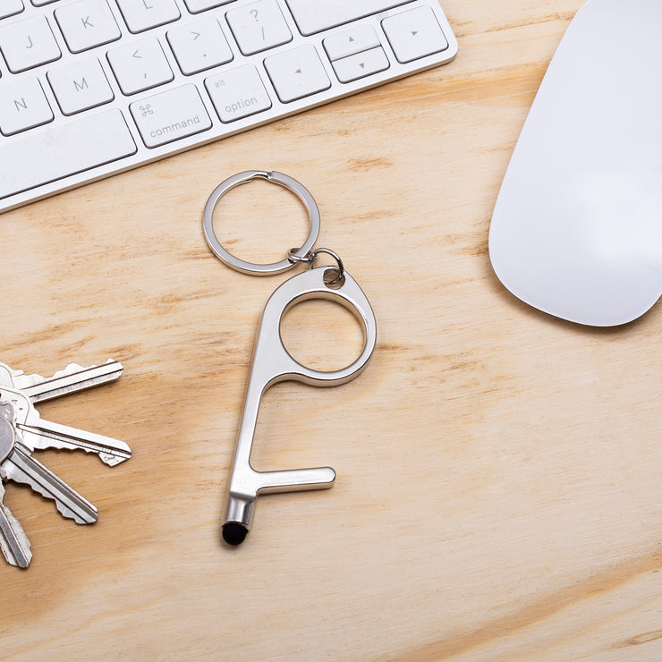 Life Stylus Door Opener, Button Pusher, Stylus, Contact-Free Keychain