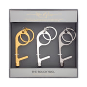 Life Stylus 3-Pack Door Opener, Button Pusher, Stylus, Contact-Free Keychain