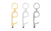 Life Stylus 3-Pack Door Opener, Button Pusher, Stylus, Contact-Free Keychain