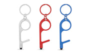 Life Stylus 3-Pack Door Opener, Button Pusher, Stylus, Contact-Free Keychain