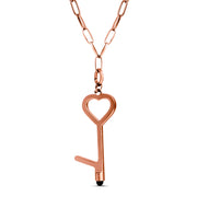 Life Stylus Heart Door Opener Stylus Necklace on Chain