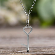 Life Stylus Heart Door Opener Stylus Necklace on Chain
