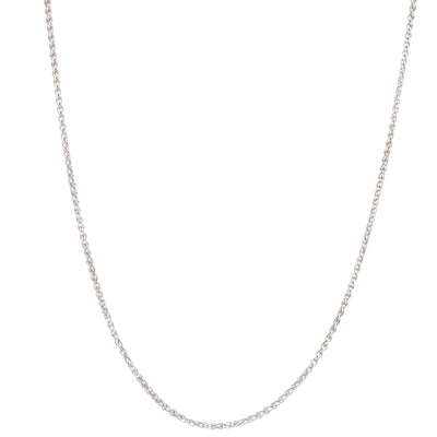 20" 1.5mm Wheat Chain Necklace in Sterling Silver