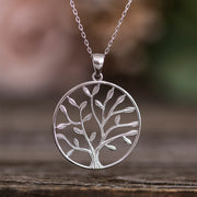 Sterling Silver Tree of Life Necklace