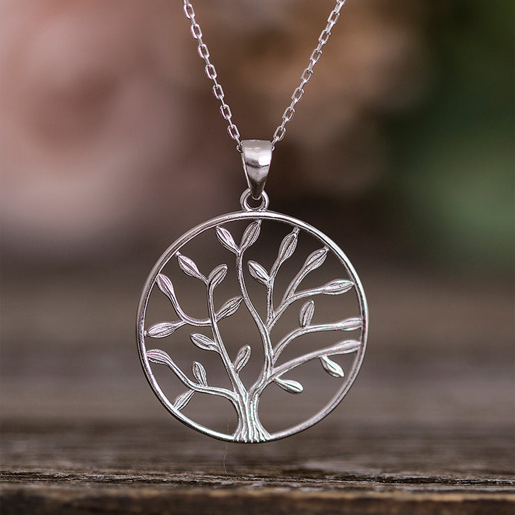 Sterling Silver Tree of Life Necklace
