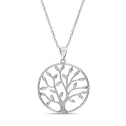 Sterling Silver Tree of Life Necklace