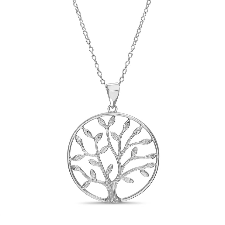 Sterling Silver Tree of Life Necklace