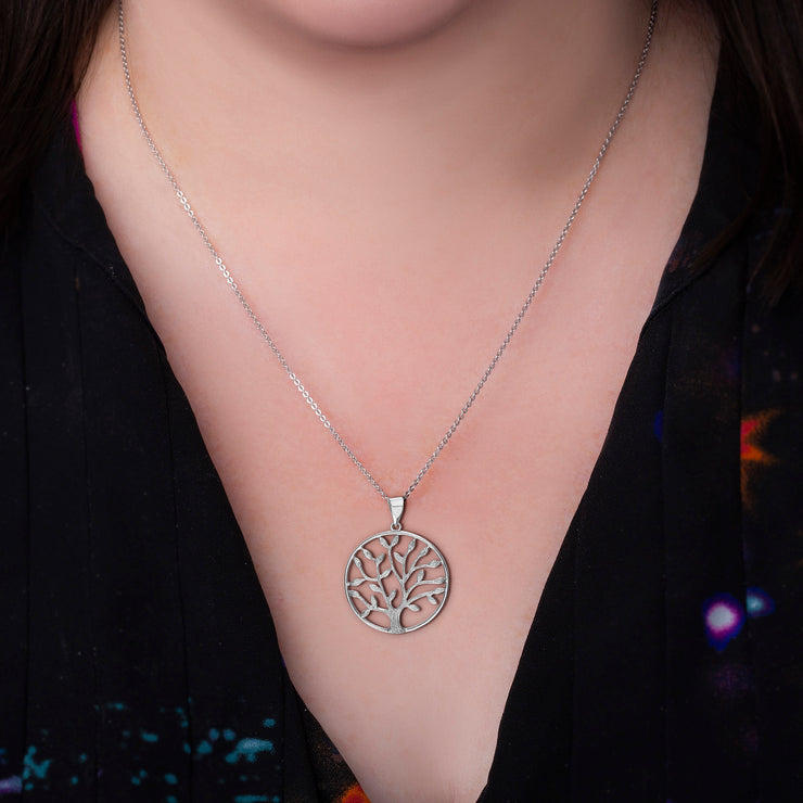 Sterling Silver Tree of Life Necklace